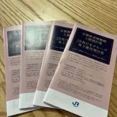 JR西日本グループ割引券 4枚セット