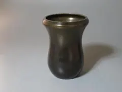 茶道具　唐銅建水　時代物　馬彫　骨董品　古美術　金属工芸　現状品 茶道具 唐銅建水 時代物 馬彫 骨董品 古美術 金属工芸 現状品