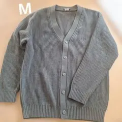 GAP グレー Vネック カーディガン M