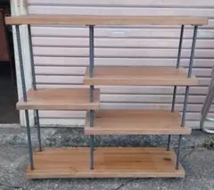T1535☆展示品☆モダン アイアンシェルフ 吊棚 収納ラック インダストリアル T1535☆展示品☆モダン アイアンシェルフ 吊棚 収納ラック