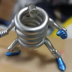 匠仕様スプリングマンプラチナ箔99,9%　CCP キン肉マン CCP Vol.DX匠仕様 スプリングマン（特別カラー）プラチナ箔99.9