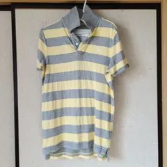 Abercrombie & Fitch ボーダーポロシャツのサムネイル