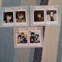 鬼滅の刃 スチル写真風カード 4枚セット