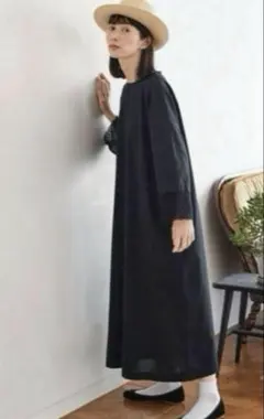 サニークラウズ　魔女ワンピース　ロングワンピース　L 身幅70 フェリシモのサムネイル