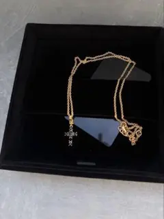 AHKHA アーカー クレオクロス ネックレス 18K - メルカリ