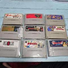 スーパーファミコン ゲームソフト 9本セット