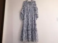 Apuweiser-riche ワンピース 花柄 ひざ下 アプワイザーリッシェ