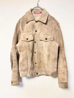 リーバイス 3rd ビッグ E スウェード トラッカー ジャケット 60s