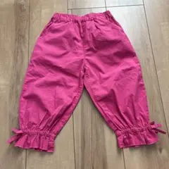 chien chien ピンク フリル付き 長ズボン　女の子　120のサムネイル