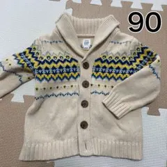 ギャップ　キッズベビー【90】ニットカーディガン