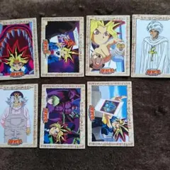 遊戯王　東映版　アマダ　ブラックマジシャン他 トレーディングカード