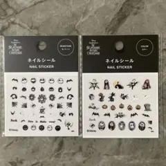 新品☆迅速発送　ナイトメアビフォアクリスマス　ネイルシール　2点セット