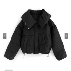 グレイル　grl 黒　ブラック　ダウンコート　タグ付き