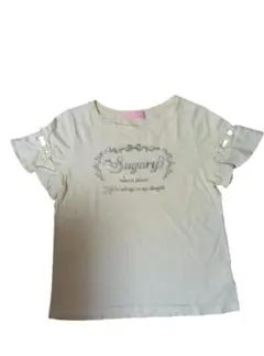 メゾピアノ　Tシャツ サイズL（160）ライトイエロー