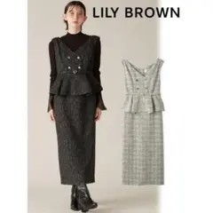LILY BROWN ノースリーブ オールインワン CGRY LILY BROWN ノースリーブ オールインワン CGRY - メルカリ