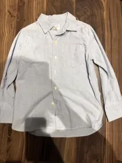 GAP KIDS 長袖シャツ 6-7 ライトブルー