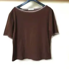 【美品】コルディア　パイピングTシャツのサムネイル