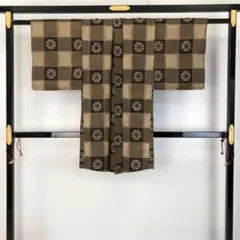 アンティーク着物 アンティーク羽織 絞り 丸模様 AK-5126