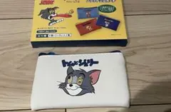 トムとジェリー シークレットミニフラットポーチ