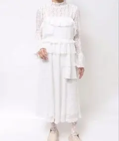 merry jenny レースティアードキャミワンピース　ワンピース