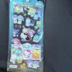 新品　ドロップジェリーシール　サンリオ　キティ　シナモロール　クロミ　キキララ