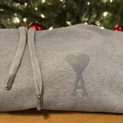 AMI Paris アミパリス パーカー XXL グレー オーガニックコットン