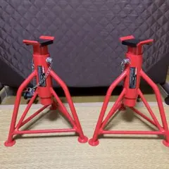 赤い　2個セット　リジットラック　3トンのサムネイル