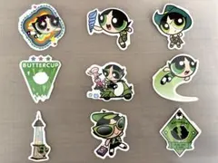 パワーパフガールズ ステッカーセット 16枚