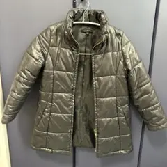 グレー中綿コート キッズ用