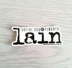 安倍吉俊　円環帰点　ステッカーserial experiments lain