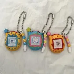 ウラまめっち・ウラめめっち・まきこ／たまごっち ミニチュアチャームコレクション３