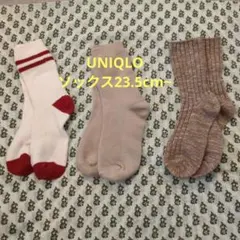 UNIQLOソックスセット（ホワイト・ベージュ・ブラウン）