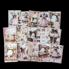 2560·ポストカードサイズ·デザインペーパー·裁縫️♡定形郵便発送