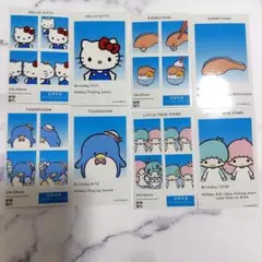 サンリオキャラクターズ 証明写真風スマロイド キティちゃん　キキララのサムネイル