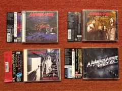 ANNIHILATOR CD 4枚セット 帯付き　日本盤