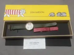 【数量限定品】LISA LARSON アナログ腕時計 交換ストラップ付きのサムネイル
