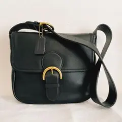90s old coach 4164 ブラック ショルダー ハンドバッグ 美品