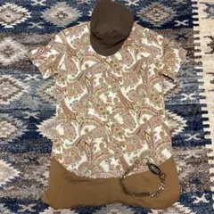 ⭕️美品 B2nd ペイズリー柄 バンダナ柄 アロハシャツ ハワイアンシャツのサムネイル