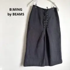 B:MING ビーミング by ビームス　タイト スカート レースアップ　S