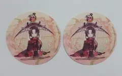 刀剣乱舞 アニメイトカフェ 第3弾 特典 コースター 小烏丸 2枚