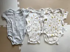 ユニクロ 半袖 ロンパース肌着 80 まとめ売り