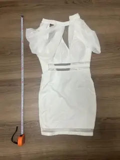 an ホワイト キャバドレス