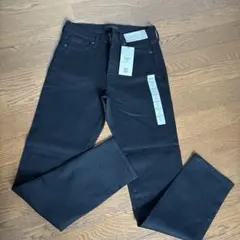 ユニクロ　ハイライズシガレットジーンズ　25 ブラック　未使用レディース