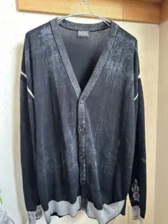 DIESEL カーディガン K-LARENCE-CARDIGAN-B ブラック