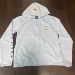 kea sport テニス パーカー ライトブルー