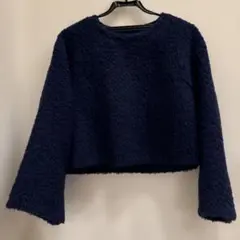THE SHINZONE シンゾーン　クロップドニットのサムネイル