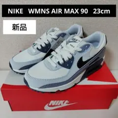 新品 NIKE WMNS AIR MAX 90 23cm ブルー 系 ネイビー