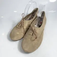 CAMPER カンペール　レースアップシューズ（37）フラットシューズ　ラメ