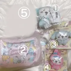 ナガノフレンズ サンリオキャラクターズ マスコット ブローチ ポーチ