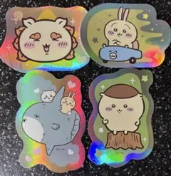 ちいかわ キャラカットステッカー